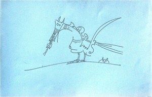Wilfredo Lam Dragon Drawing image