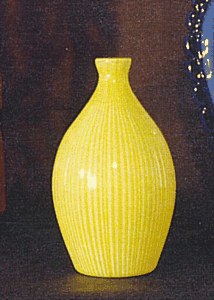 Yellow and White Tesutto Vase image